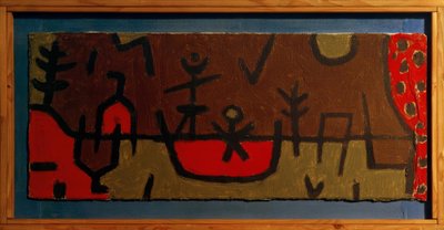 Pond in the Park by Paul Klee